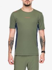 Koszulka szybkoschnąca męska La Sportiva Traverse T-Shirt. Zielone t-shirty męskie La Sportiva, l, bez wzorów, z materiału, bez kołnierzyka. Za 274.99 zł.