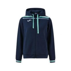 Rozpinana bluza z kapturem z haftowanym logo Joma Toledo II. Czarne bluzy z kapturem męskie Joma, m, z materiału. Za 290.00 zł.