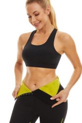 Szorty wyszczuplające, SlimBody!. Czarne spodenki sportowe damskie SLIMBODY, l, z materiału, do biegania. Za 149.00 zł.