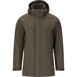 Kurtka wodoodporna Whistler Marico W-PRO 10000. Czarne kurtki męskie WHISTLER, bez wzorów, sportowe, bez kaptura. W wyprzedaży za 350.50 zł.