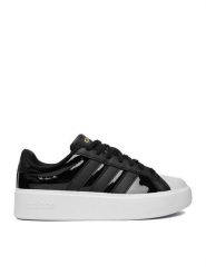 Adidas Sneakersy C-STREETTALK BOLD J KI3940 Czarny. Czarne buty sportowe dziewczęce Adidas, bez wzorów, ze skóry, bez zapięcia. Za 239.99 zł.