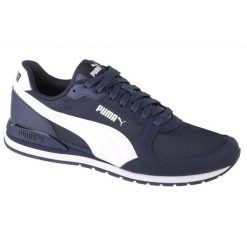 Buty Puma St Runner V3 384857-02 niebieskie. Niebieskie buty sportowe na co dzień męskie z materiału, bez zapięcia. W wyprzedaży za 362.46 zł.
