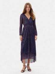 Pepe Jeans Sukienka codzienna Althea PL953637 Fioletowy Regular Fit. Fioletowe sukienki damskie Pepe Jeans, na co dzień, xl, bez wzorów, z jeansu, bez kołnierzyka, bez ramiączek, proste. Za 519.99 zł.