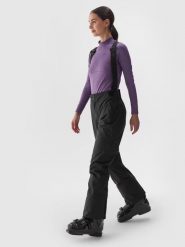 4F Spodnie narciarskie w kolorze czarnym rozmiar: XL. Czarne spodnie dresowe damskie 4f, m, narciarskie. Za 306.73 zł.