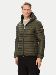 Save The Duck Kurtka przejściowa D30650M Zielony ciemny Regular Fit. Zielone kurtki męskie SAVE THE DUCK, m, bez wzorów, z syntetyku, bez kaptura. Za 789.99 zł.