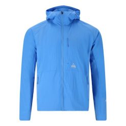 Kurtka wodoodporna SOS Ben Nevis. Niebieskie kurtki męskie SOS, bez wzorów, sportowe, bez kaptura. W wyprzedaży za 414.50 zł.