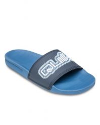 Sandały wsuwane dla Mężczyzn RIVI Niebieski. Niebieskie sandały męskie Quiksilver, z gumy, bez zapięcia. Za 151.50 zł.