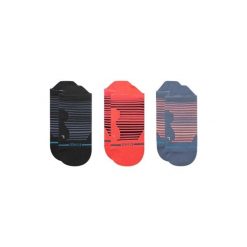 Skarpety biegowe Stance Cassette Light Tab 3 Pack. Czarne skarpetki damskie Stance, bez wzorów. Za 188.99 zł.