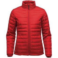 Damska Kurtka Termiczna Nautilus. Czerwone kurtki damskie STORMTECH, s, bez wzorów, bez kaptura. Za 304.99 zł.