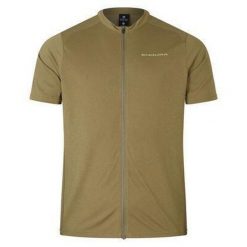 Koszulka rowerowa męska Endura Loop Zipped tweed. Zielone t-shirty sportowe męskie ENDURA, m, bez ramiączek, rowerowe. Za 199.99 zł.