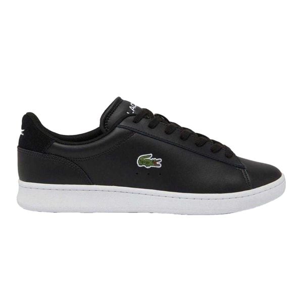 Sneakersy męskie Lacoste Carnaby Set buty sportowe tenisówki trampki czarne. Białe trampki i tenisówki męskie Lacoste, bez wzorów, z materiału, bez zapięcia. Za 379.00 zł.