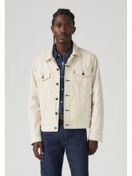 Levi´s Kurtka dżinsowa w kolorze beżowym rozmiar: M. Brązowe kurtki męskie m, bez wzorów, bez kaptura. Za 217.99 zł.