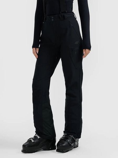 4F Spodnie narciarskie w kolorze czarnym rozmiar: L. Czarne spodnie sportowe damskie 4f, l, narciarskie. Za 378.45 zł.