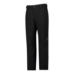 Spodnie narciarskie męskie CMP 33W1157. Czarne spodnie materiałowe męskie Campagnolo, bez wzorów, sportowe. Za 429.99 zł.