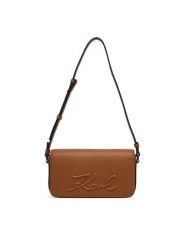 KARL LAGERFELD Torebka B2W30222 Brązowy. Brązowe torebki klasyczne damskie Karl Lagerfeld, bez wzorów, ze skóry, bez dodatków. Za 649.99 zł.