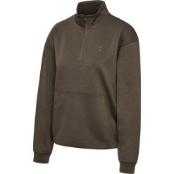 Damska kurtka z zamkiem błyskawicznym 1/2 Hummel Soft. Brązowe kurtki damskie HUMMEL, m, bez wzorów, z elastanu, bez kaptura. Za 232.50 zł.