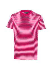 Franco Callegari Koszulka Kobiety Bawełna wyrazisty róż, XL. Czerwone t-shirty damskie Franco Callegari, xl, bez wzorów, z bawełny, bez kołnierzyka. Za 99.95 zł.