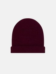 Perfect Cashmere Kaszmirowa czapka "Ember" w kolorze bordowym rozmiar: onesize. Czerwone czapki zimowe damskie Perfect Cashmere, z kaszmiru. Za 231.68 zł.
