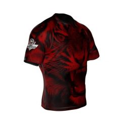 Koszulka kompresyjna Leone Rashguard DBX Bushido More Dry. Czerwone t-shirty sportowe męskie DBX BUSHIDO, xl, bez ramiączek. Za 149.99 zł.