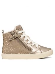 Geox Sneakersy J Gisli Girl J664ND 0AUAJ C5005 S Złoty. Żółte buty sportowe dziewczęce Geox, bez wzorów, ze skóry, bez zapięcia. Za 249.99 zł.