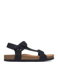 Lasocki Young Sandały CEO-CI12-AIR-03 Czarny. Czarne sandały chłopięce Lasocki Young, z nubiku, bez zapięcia. Za 129.99 zł.