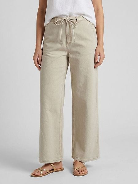 MOSS COPENHAGEN Dżinsy "Lio" - Comfort fit - w kolorze beżowym rozmiar: XL. Brązowe jeansy damskie MOSS COPENHAGEN, z podwyższonym stanem. Za 174.95 zł.