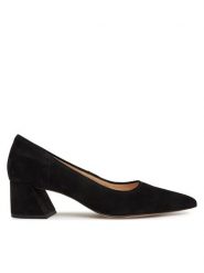 HÖGL Półbuty Sheryl 0-104502 Czarny. Czarne półbuty damskie HÖGL, bez wzorów, ze skóry, bez obcasa, na obcasie. Za 369.99 zł.