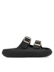 MEXX Klapki MICC1904941W-01 Czarny. Czarne klapki damskie Mexx, bez wzorów, z syntetyku, bez obcasa. Za 79.99 zł.