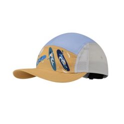 Czapka z daszkiem BUFF 5 PANEL GO CAP LUVI GLORY. Żółte czapki męskie Buff, bez wzorów, z materiału. Za 149.99 zł.
