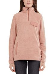 Bluza damska Fundango Vinona Fleece. Czerwone bluzy z kapturem damskie Fundango, na zimę, s, z materiału. Za 219.90 zł.