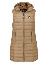 Canadian Peak Kamizelka pikowana "Vatikamapeak" w kolorze beżowym rozmiar: XXL. Brązowe kamizelki damskie Canadian Peak, xxl. Za 121.99 zł.