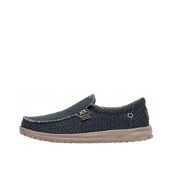 Buty Hey Dude Mika Braided. Fioletowe buty wizytowe męskie Hey dude, z materiału, bez zapięcia. Za 284.00 zł.