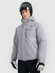 4F Kurtka narciarska w kolorze szarym rozmiar: L. Szare kurtki narciarskie i snowboardowe damskie 4f, l, bez wzorów, bez kaptura, narciarskie. Za 366.35 zł.