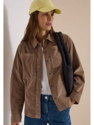 Cecil Koszula w kolorze karmelowym rozmiar: XL. Brązowe koszule damskie Cecil, xl, bez wzorów, bez kołnierzyka, bez ramiączek. Za 249.95 zł.