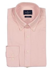 Hackett London Koszula - Tailored fit - w kolorze jasnoróżowym rozmiar: XL. Różowe koszule męskie Hackett London, xl, bez wzorów, z bawełny, bez kołnierzyka, bez ramiączek. Za 217.99 zł.