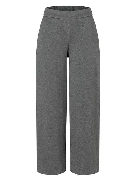 MAC Spodnie "Chiara" w kolorze antracytowym rozmiar: 38. Czarne spodnie materiałowe damskie MAC, bez wzorów, z materiału, z podwyższonym stanem. Za 195.99 zł.