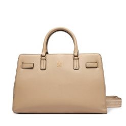 Torebka Tommy Hilfiger. Brązowe torebki klasyczne damskie Tommy Hilfiger, bez wzorów, bez dodatków. Za 649.99 zł.