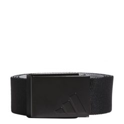 Pasek Reversible Webbing. Czarne paski męskie Adidas, bez wzorów, z materiału, sportowe. Za 99.95 zł.