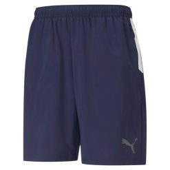 Szorty Puma Team Liga Sideline. Czarne szorty męskie Puma, bez kołnierzyka. Za 120.99 zł.