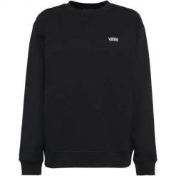 Bluza sportowa damska Vans Flying. Czarne bluzy bez kaptura damskie Vans, l, bez wzorów, bez ramiączek, bez kaptura. Za 499.00 zł.