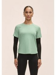 Damska Koszulka Sportowa Casall Essential Tee Lekka do Fitnessu. Zielone bluzki sportowe damskie Casall, l, bez wzorów, z materiału, bez ramiączek. Za 159.00 zł.