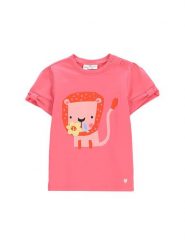Coccodrillo T-Shirt WC5143203TGN Różowy Regular Fit. Czerwone koszulki dziewczęce COCCODRILLO, bez wzorów, z bawełny, bez ramiączek. Za 26.99 zł.