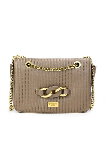 Monnari Torebka BAG4140-015 Brązowy. Brązowe torebki klasyczne damskie Monnari, bez wzorów, ze skóry, wizytowe, bez kołnierzyka, bez ramiączek. Za 129.99 zł.