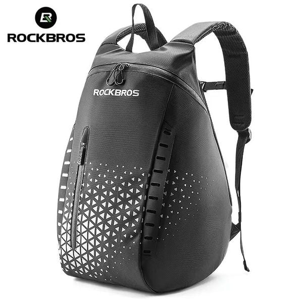 Plecak motocyklowy na kask, plecak rowerowy ROCKBROS (30170016001). Czarne plecaki damskie ROCKBROS, bez wzorów, z materiału. Za 159.00 zł.