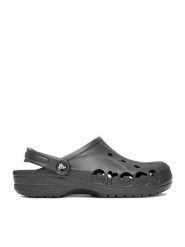 Crocs Klapki C-BAYA CLOG 10126-014 Szary ciemny. Szare klapki damskie Crocs, bez wzorów, z tworzywa sztucznego, bez obcasa. Za 199.99 zł.