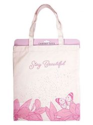 Tri-Coastal Design Shopper bag w kolorze kremowo-różowym - 40 x 37 cm rozmiar: onesize. Brązowe shopper bag damskie Tri-Coastal Design, bez wzorów, z materiału, bez dodatków. Za 26.25 zł.