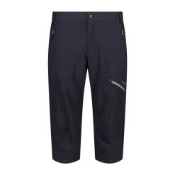 Krótkie spodnie CMP Capri. Niebieskie szorty męskie CMP, na lato, bez wzorów, z elastanu. Za 296.55 zł.