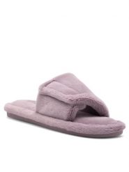 Home & Relax Kapcie P3194805 Różowy. Czerwone kapcie damskie Home & Relax, z materiału. Za 49.99 zł.