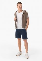 Szorty dresowe M-RISSO. Szorty męskie Volcano, z bawełny, bez kołnierzyka. Za 99.99 zł.