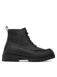 Boss Trapery Nebular 50529219 Czarny. Czarne buty zimowe męskie Boss, z nubiku, bez zapięcia. Za 629.99 zł.